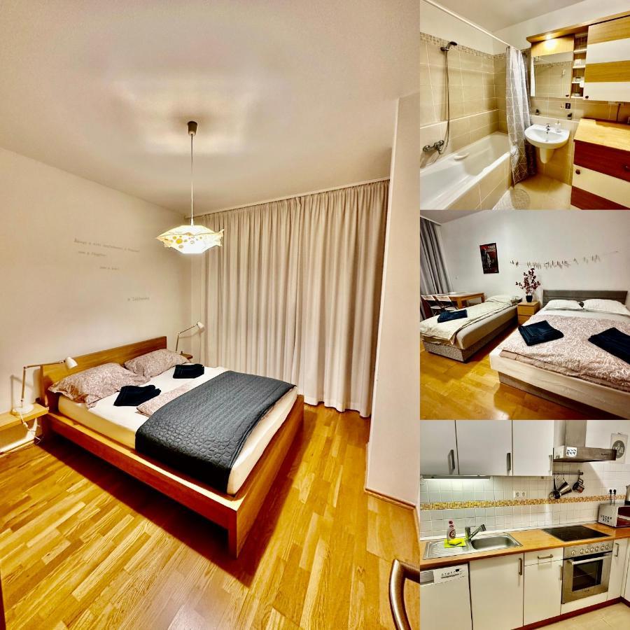 Central Apartment With Balcony Budapesta Exterior foto